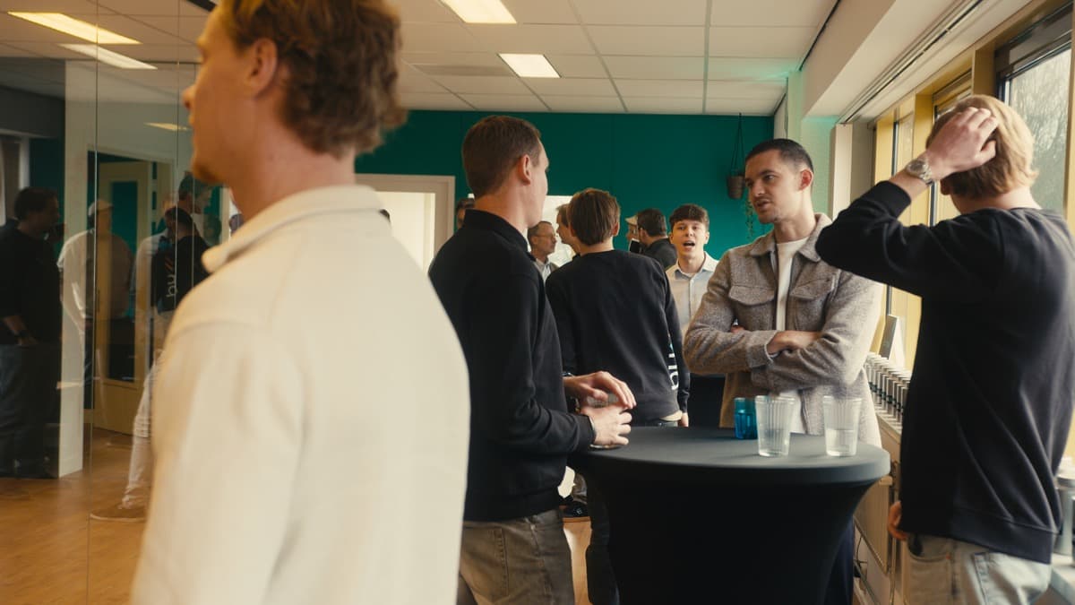 Netwerken op partner event