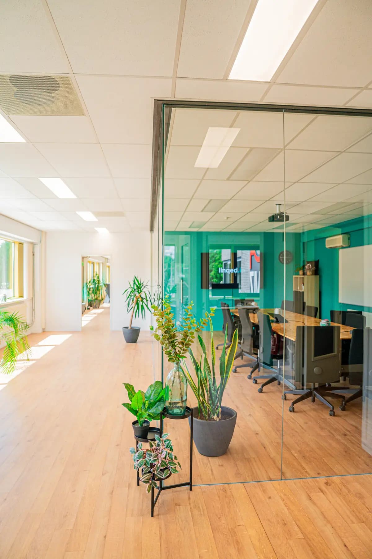 Het Linqed kantoor in Zoeterwoude